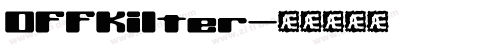 OffKilter字体转换