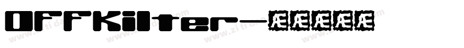 OffKilter字体转换