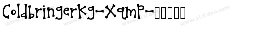 ColdbringerKg-XqmP字体转换
