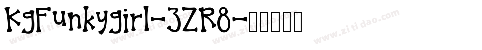 KgFunkygirl-3ZR8字体转换