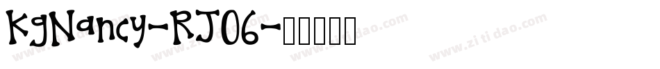 KgNancy-RJ06字体转换