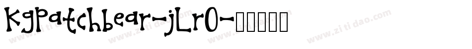 KgPatchbear-jLr0字体转换
