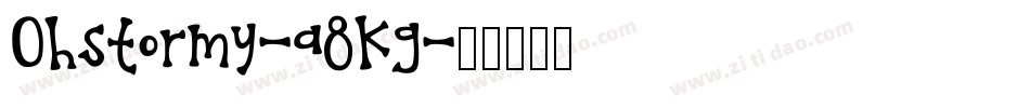 Ohstormy-a8Kg字体转换