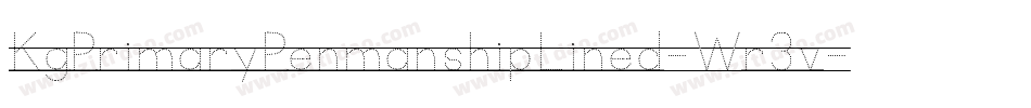 KgPrimaryPenmanshipLined-Wr3v字体转换 KgPrimaryPenmanshipLined-Wr3v字体转换