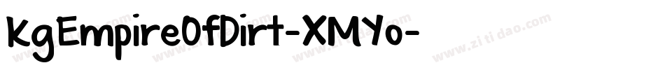 KgEmpireOfDirt-XMYo字体转换