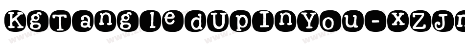 KgTangledUpInYou-xZJm字体转换
