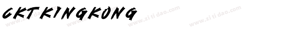 CKTKingKong字体转换