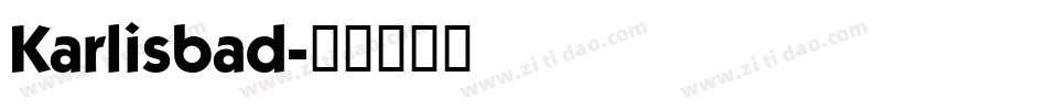 Karlisbad字体转换