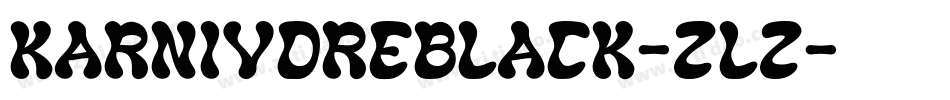 KarnivoreBlack-ZLZ字体转换