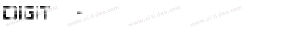 Digit转换器字体转换