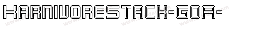 KarnivoreStack-GoA字体转换