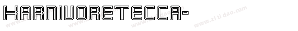 KarnivoreTecca字体转换