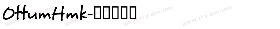 OttumHmk字体转换