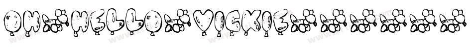 Oh-Hello-Vickie字体转换
