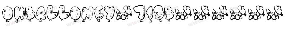 OhBalloney-713B字体转换