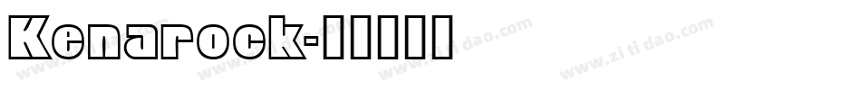 Kenarock字体转换