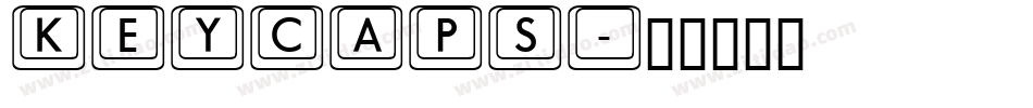 KEYCAPS字体转换