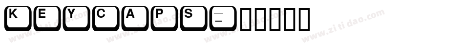 KEYCAPS字体转换
