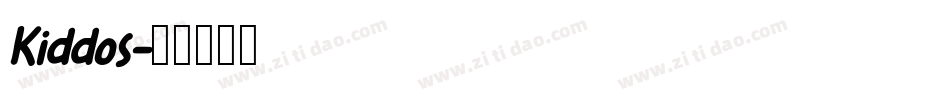 Kiddos字体转换