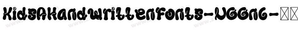 KidsAHandwrittenFonts-VGGn6字体转换