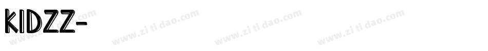 kidzz字体转换