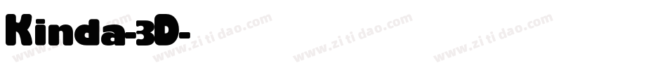 Kinda-3D字体转换