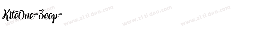 KiteOne-3eap字体转换