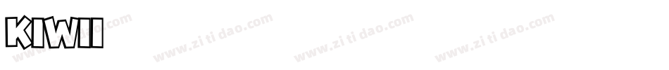 Kiwii字体转换