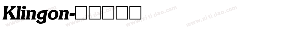 Klingon字体转换