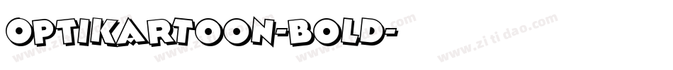 OPTIKartoon-Bold字体转换