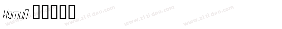 KomuA字体转换