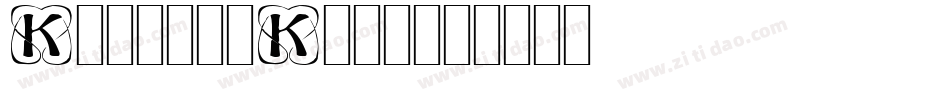KonanurKaps字体转换