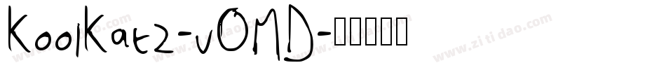 KoolKatz-vOMD字体转换
