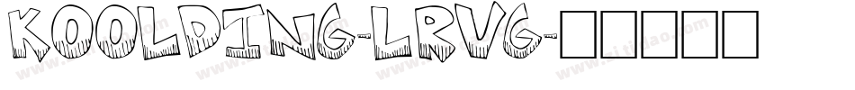 KoolDing-LrVG字体转换