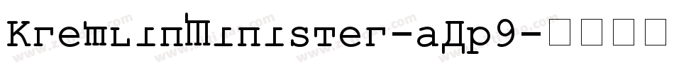 KremlinMinister-aAp9字体转换