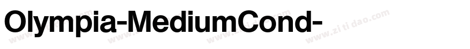 Olympia-MediumCond字体转换