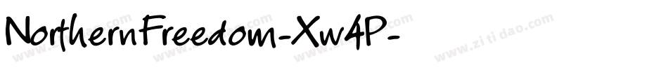 NorthernFreedom-Xw4P字体转换
