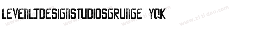 LevenLjDesignStudiosGrunge-yqKq字体转换 LevenLjDesignStudiosGrunge-yqKq字体转换