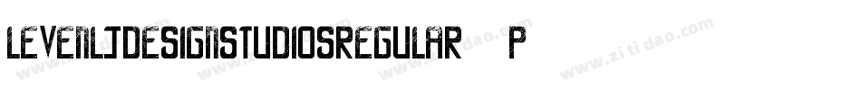 LevenLjDesignStudiosRegular-9PJ7字体转换