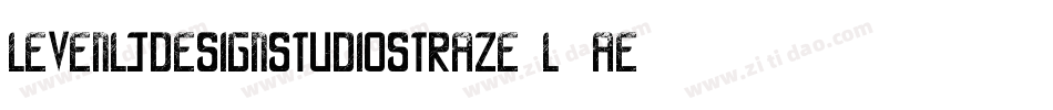 LevenLjDesignStudiosTraze-l7ae字体转换 LevenLjDesignStudiosTraze-l7ae字体转换