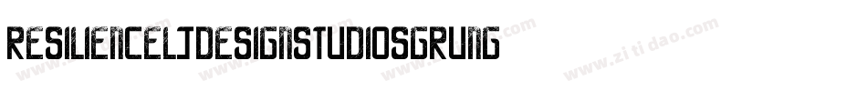 ResilienceLjDesignStudiosGrunge-1Mw2字体转换 ResilienceLjDesignStudiosGrunge-1Mw2字体转换