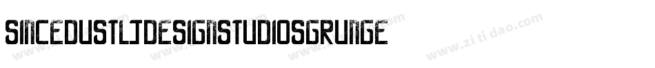 SinceDustLjDesignStudiosGrunge-7vG4字体转换 SinceDustLjDesignStudiosGrunge-7vG4字体转换