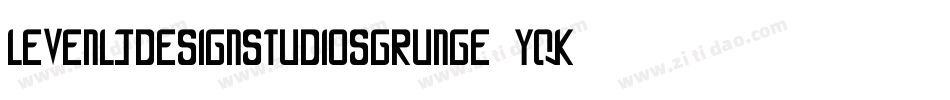 LevenLjDesignStudiosGrunge-yqKq字体转换 LevenLjDesignStudiosGrunge-yqKq字体转换