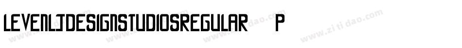 LevenLjDesignStudiosRegular-9PJ7字体转换