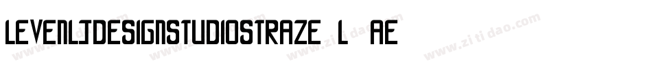LevenLjDesignStudiosTraze-l7ae字体转换 LevenLjDesignStudiosTraze-l7ae字体转换