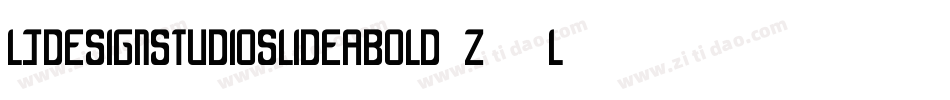 LjDesignStudiosLideaBold-z12L字体转换 LjDesignStudiosLideaBold-z12L字体转换