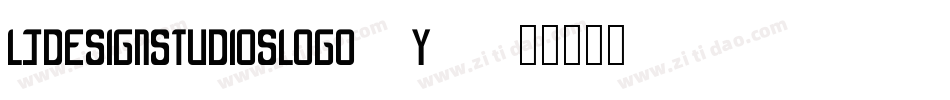 LjDesignStudiosLogo-2Y93字体转换 LjDesignStudiosLogo-2Y93字体转换