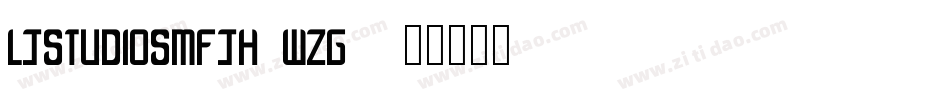 LjStudiosMfjh-wZG3字体转换