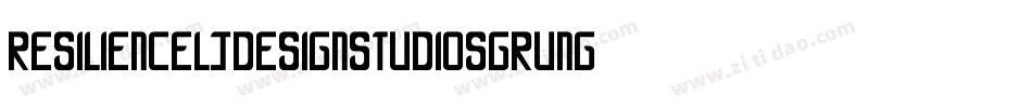 ResilienceLjDesignStudiosGrunge-1Mw2字体转换 ResilienceLjDesignStudiosGrunge-1Mw2字体转换