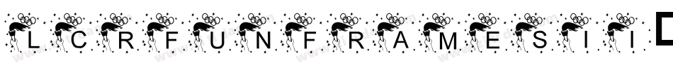 LcrFunFramesIi-JGzE字体转换